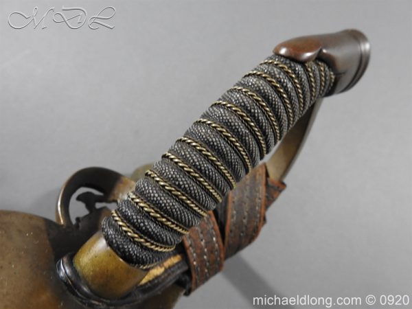 Imperial German Model 1889 Infantry Officer's Sword Damascus Blade - Image 30