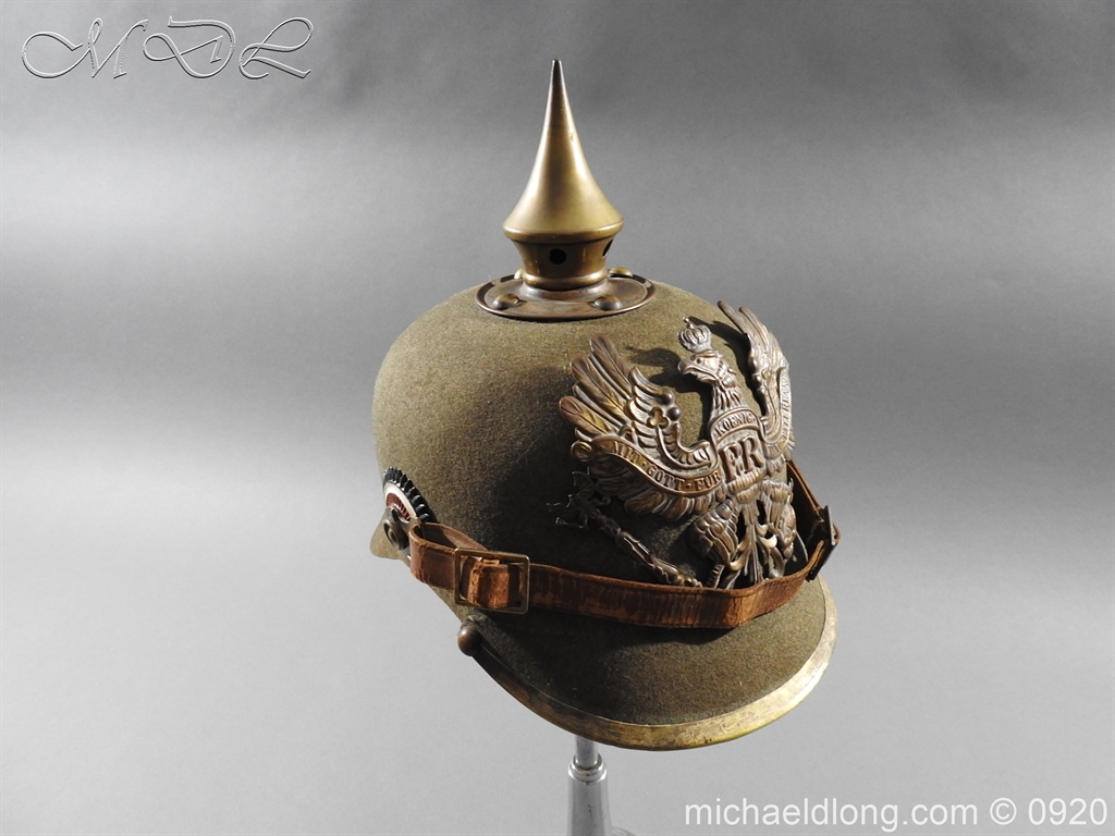 Imperial German Infantry Pickelhaube Michael D Long Ltd Antique Arms Armour