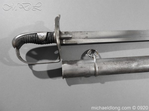 1796 Heavy Cavalry Disk Hilt Troopers Sword by Osborn and Gunby - Image 8