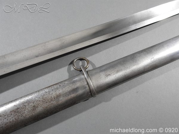 1796 Heavy Cavalry Disk Hilt Troopers Sword by Osborn and Gunby - Image 9