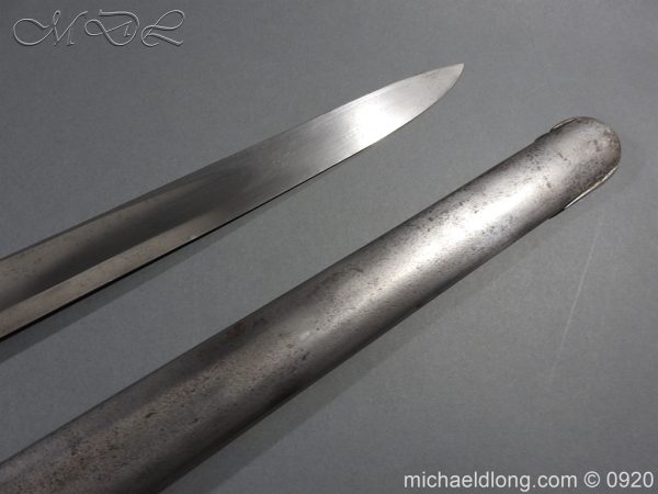 1796 Heavy Cavalry Disk Hilt Troopers Sword by Osborn and Gunby - Image 10
