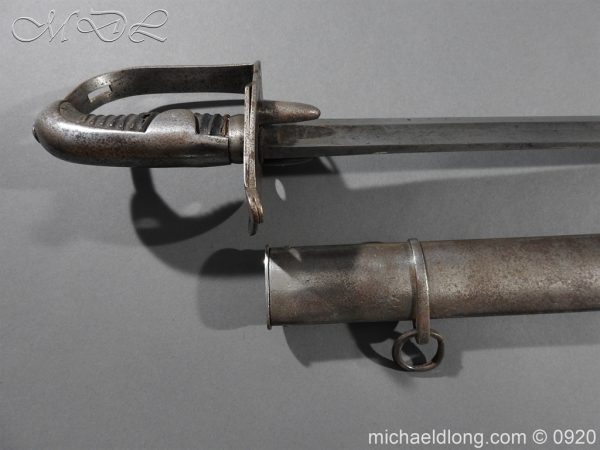 1796 Heavy Cavalry Disk Hilt Troopers Sword by Osborn and Gunby - Image 12