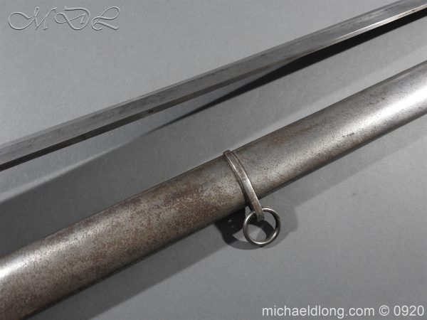 1796 Heavy Cavalry Disk Hilt Troopers Sword by Osborn and Gunby - Image 13