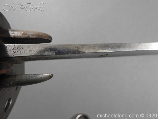 1796 Heavy Cavalry Disk Hilt Troopers Sword by Osborn and Gunby - Image 18