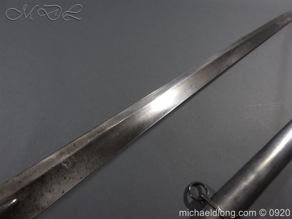 1796 Heavy Cavalry Disk Hilt Troopers Sword by Osborn and Gunby - Image 22