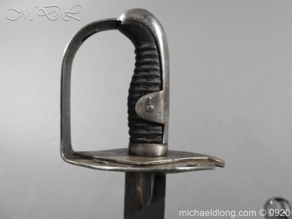 1796 Heavy Cavalry Disk Hilt Troopers Sword by Osborn and Gunby - Image 24