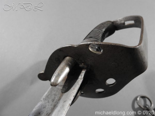 1796 Heavy Cavalry Disk Hilt Troopers Sword by Osborn and Gunby - Image 26