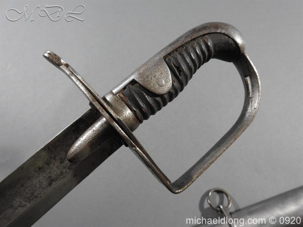 1796 Heavy Cavalry Disk Hilt Troopers Sword by Osborn and Gunby - Image 4