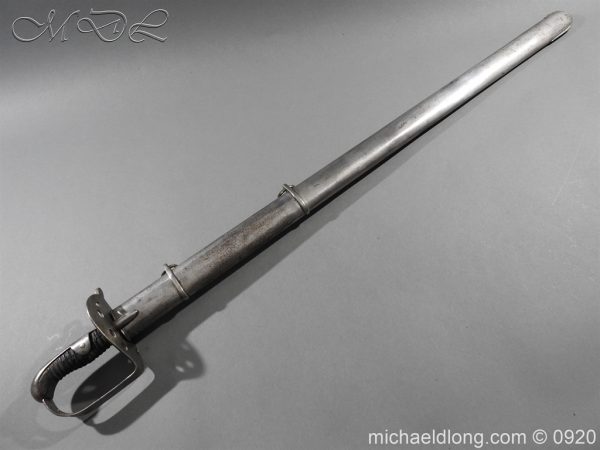 1796 Heavy Cavalry Disk Hilt Troopers Sword by Osborn and Gunby - Image 31