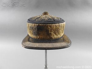 Victorian 2nd Dragoon Guards Peaked Forage Cap