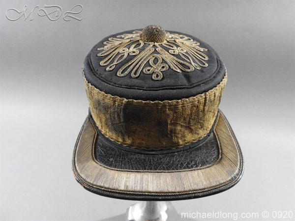Victorian 2nd Dragoon Guards Peaked Forage Cap - Image 2