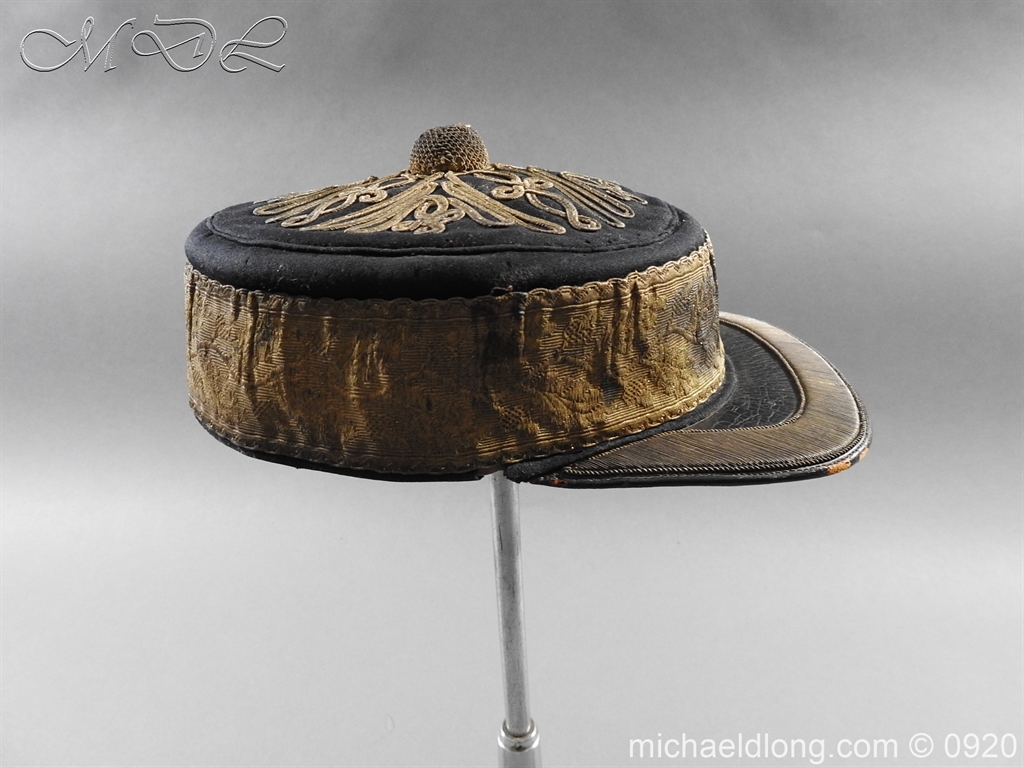 Victorian 2nd Dragoon Guards Peaked Forage Cap - Image 3