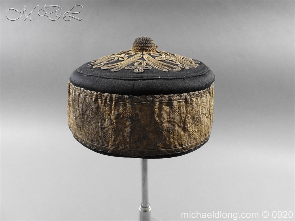 Victorian 2nd Dragoon Guards Peaked Forage Cap - Image 4