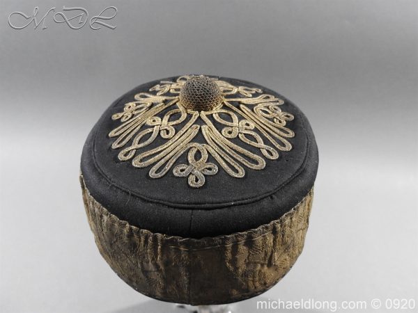 Victorian 2nd Dragoon Guards Peaked Forage Cap - Image 5