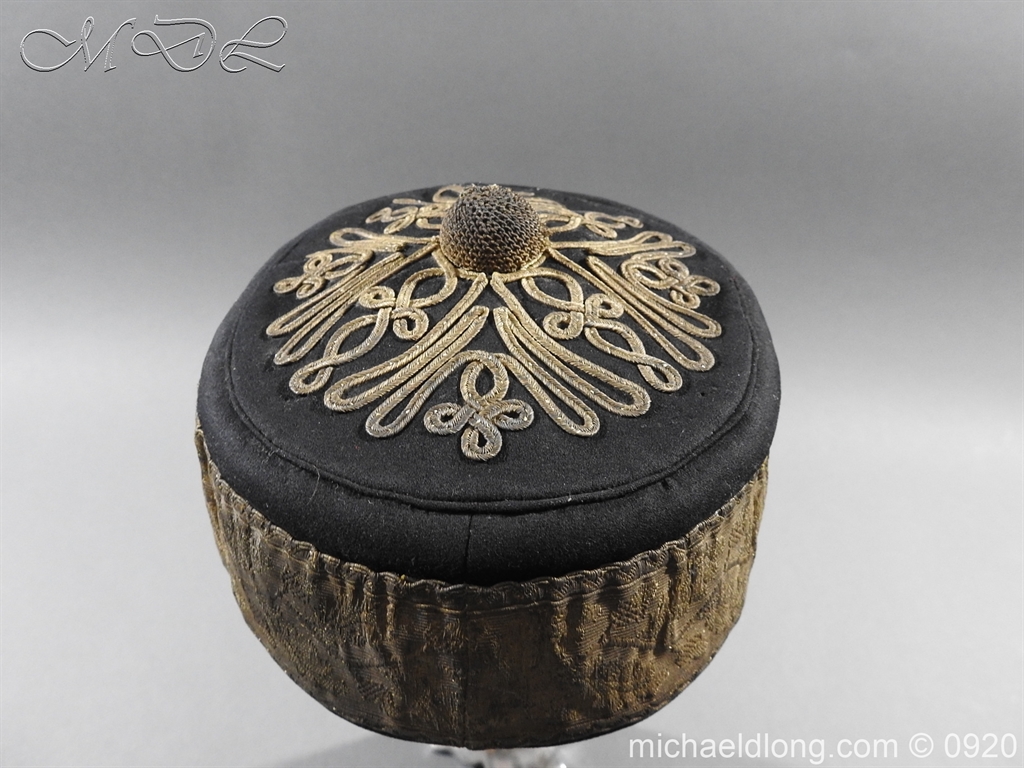 Victorian 2nd Dragoon Guards Peaked Forage Cap - Image 5