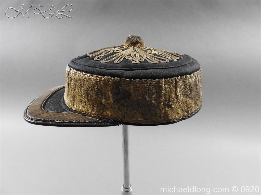 Victorian 2nd Dragoon Guards Peaked Forage Cap - Image 6