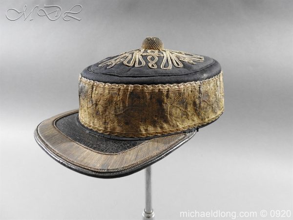 Victorian 2nd Dragoon Guards Peaked Forage Cap - Image 7