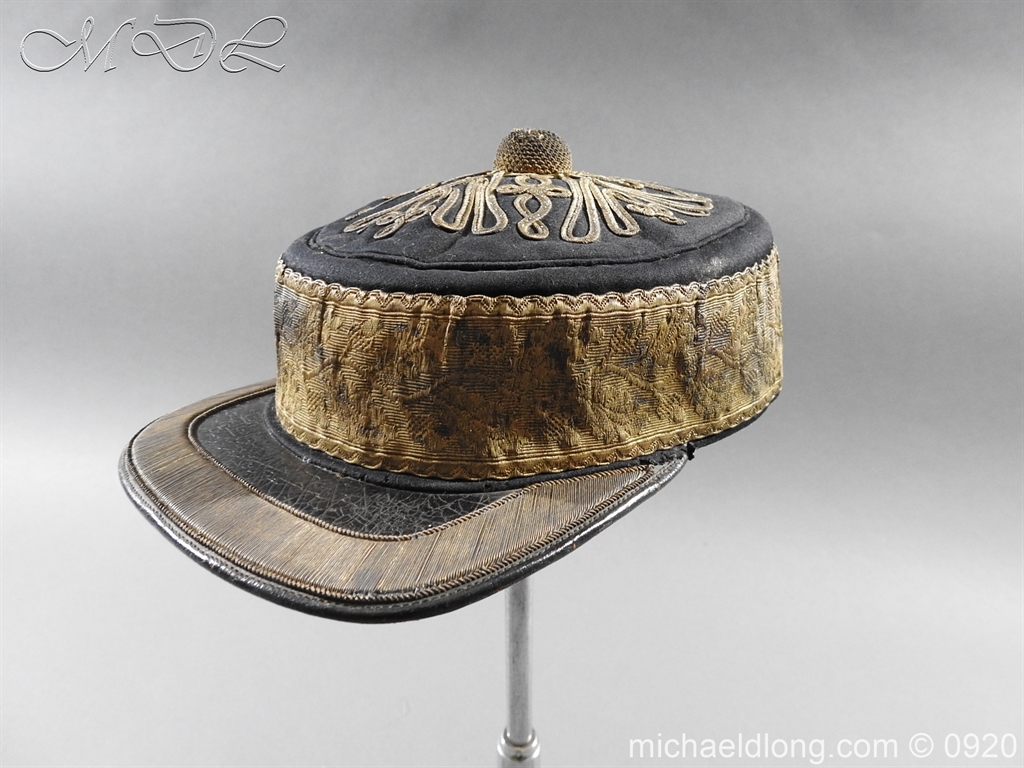 Victorian 2nd Dragoon Guards Peaked Forage Cap - Image 7
