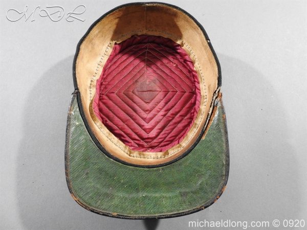 Victorian 2nd Dragoon Guards Peaked Forage Cap - Image 8