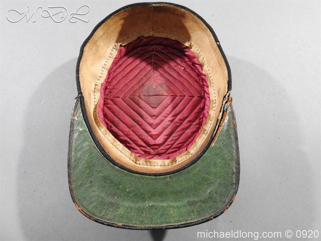 Victorian 2nd Dragoon Guards Peaked Forage Cap - Image 8
