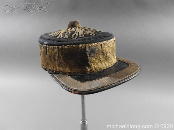 Victorian 2nd Dragoon Guards Peaked Forage Cap - Image 9