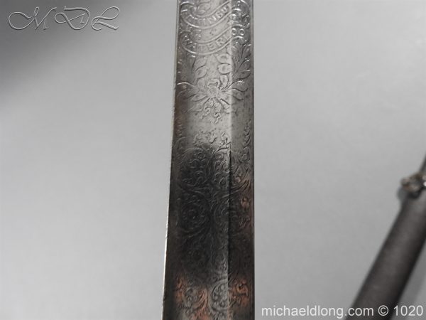 michaeldlong.com 11873 600x450 10th Hussar's Officer's Sword by Wilkinson Sword