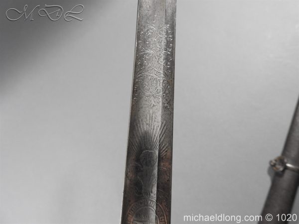 michaeldlong.com 11874 600x450 10th Hussar's Officer's Sword by Wilkinson Sword