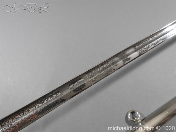 British Officer's 1912 Sword by Wilkinson Parade Condition - Image 14
