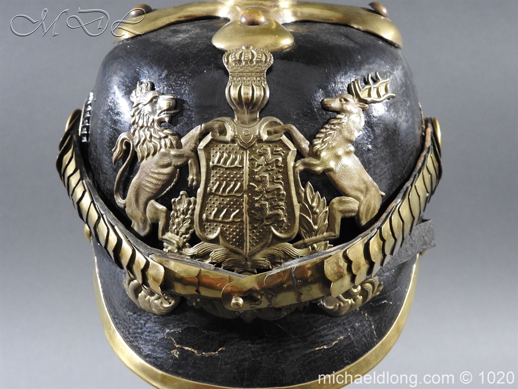 Imperial German Württemberg Officer Pickelhaube - Image 3