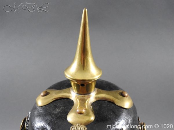 Imperial German Württemberg Officer Pickelhaube - Image 4