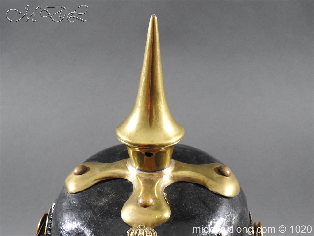 Imperial German Württemberg Officer Pickelhaube - Image 4