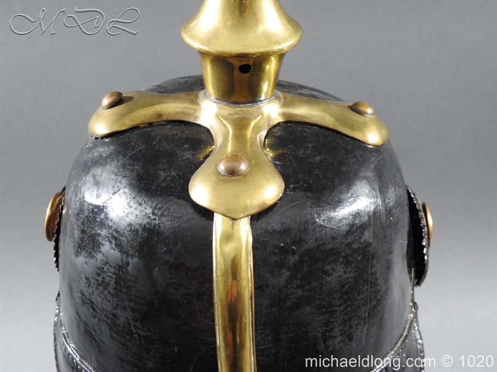 Imperial German Württemberg Officer Pickelhaube - Image 8