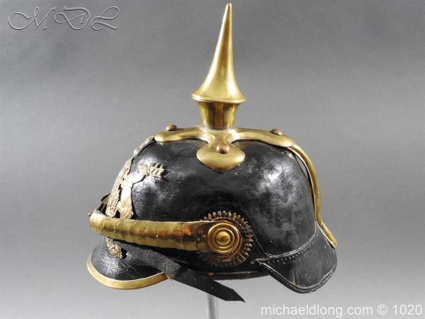 Imperial German Württemberg Officer Pickelhaube - Image 9