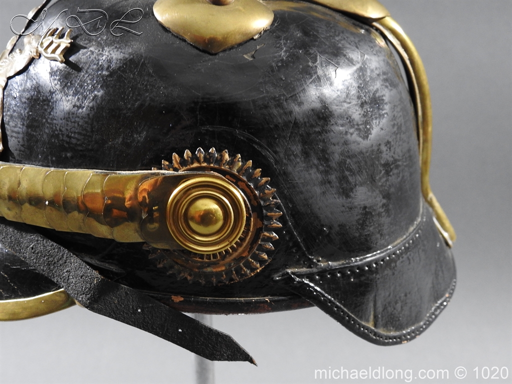 Imperial German Württemberg Officer Pickelhaube - Image 10
