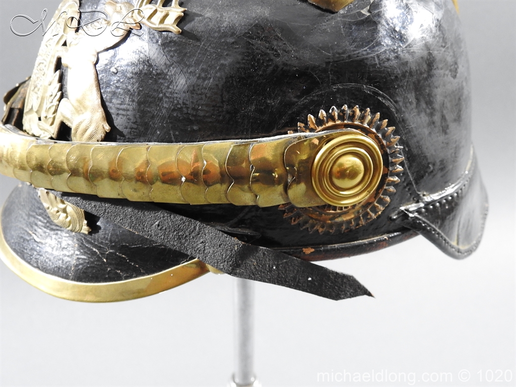 Imperial German Württemberg Officer Pickelhaube - Image 11