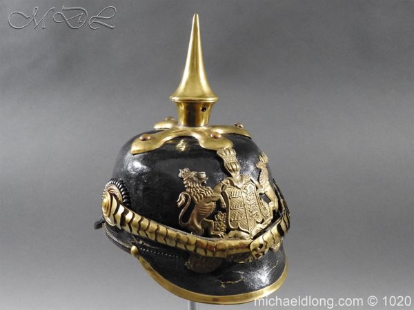 Imperial German Württemberg Officer Pickelhaube - Image 16
