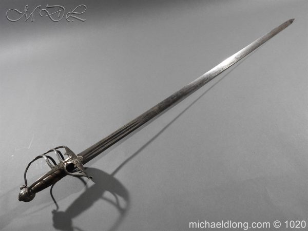 English Mortuary Sword c1650 - Image 4