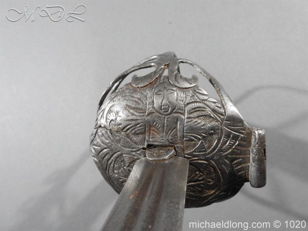 English Mortuary Sword c1650 - Image 25