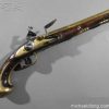 Brass Mounted Flintlock Holster Pistol By Barbar of London