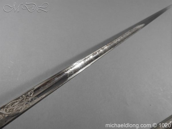Victorian Rifle Regiment Officer's Levee Sword - Image 11