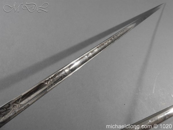 Victorian Rifle Regiment Officer's Levee Sword - Image 16