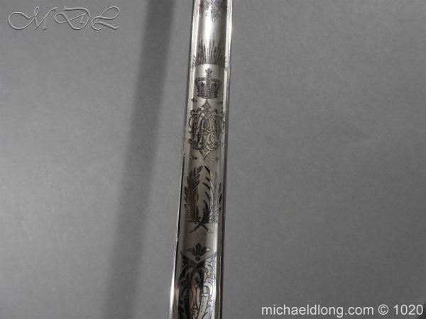 Victorian Rifle Regiment Officer's Levee Sword - Image 17