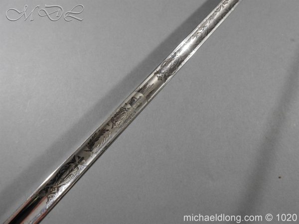 Victorian Rifle Regiment Officer's Levee Sword - Image 18