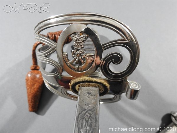 Victorian Rifle Regiment Officer's Levee Sword - Image 20