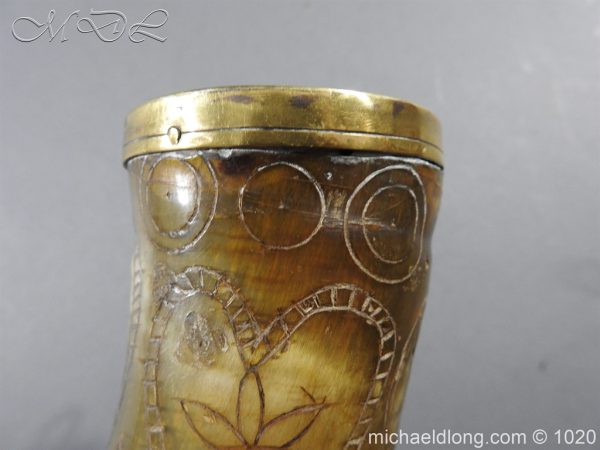 Scottish Powder Horn 18th Century - Image 10