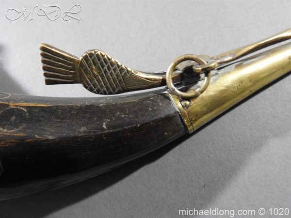 Scottish Powder Horn 18th Century - Image 13