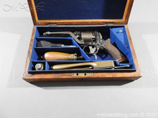 Tranter Cased 80 Bore Percussion Revolver - Image 21