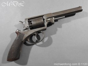 Adams 54 Bore Five Shot Percussion Revolver Retailed by Wilkinson