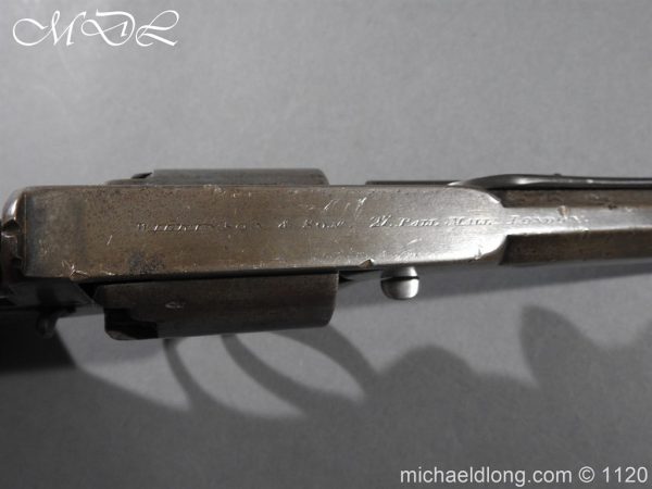 Adams 54 Bore Five Shot Percussion Revolver Retailed by Wilkinson - Image 7