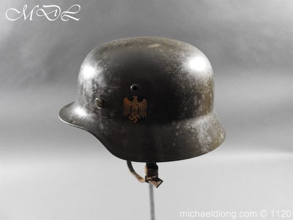 German Kriegsmarine Double Decal Helmet - Image 15